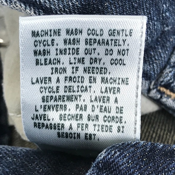 Guess Distressed Skinny Jeans Size 24 Women Blue - Picture 8 of 8